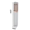 Top Grade Rose Gold Empty Lip Gloss Tube, Plastic Liquid Lipstick Container, Square Shape Lip Gloss Refillable Bottles F20171147 Rffuq