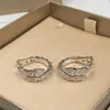 Oreja personalizada en forma de serpiente.Pendientes de lujo para mujer.Pendientes clásicos de moda sencilla europea y americana.Joyería de diseñador de moda.