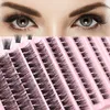 Cluster Eyelash Individual Lashes DIY Lash Extensions 6-14mm Durable Soft Natural False Eyelashes Thin Band Segmented Eyelash for Makeup