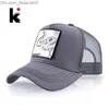 قبعات الكرة topi bisbol hip hop un pria dan wanita topi strucker warna polos streetwear luar ruangan bersirkulasi jaring visor tulang Z230704