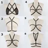 Yoga Outfit Summer Bustier Bralette Hollow Push Up Crop Top Sexy Bandage Bra Cage Harness Belt Lingerie