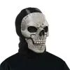 MWII Ghost Mask 2022 COD Cosplay Airsoft Tactical Skull Vollmaske L230704