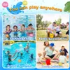 Sand Play Water Fun Magnetic Reusable Water Balloons Refillable Water Balloon Quick Fill Self Sealing Water Bomb Splash Balls for Kids Swimming Pool 230704