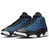 13 Basketball shoes 13s Black Cat Black Flint Wolf Grey Navy Court Purple Bred Reverse He Got Game mens sports sneakers