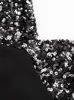 基本カジュアルドレス TRAF サテンスパンコールドレス女性黒スリップグリッタードレス女性背中の開いたロングエレガントなイブニングドレスパーティーミディセクシーなドレス 230704