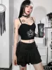 Юбки Altgoth Streetwear Mall Goth Юбка Женщины Harajuku Y2K Egirl High Lancage Mini Dark Gothic Punk Emo Alt Club Wear 230703