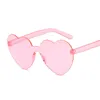 Солнцезащитные очки рамы любви Heart Women Brand Designer Fashion Симпатичные сексуальные ретро -солнце
