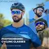 Okulary przeciwsłoneczne Okulary przeciwsłoneczne Kapvoe Revo Pochromic Jazda na rowerze Mężczyźni Niebieskie okulary Rower górski Gogle Okulary sportowe Z230705