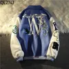 Men's Fur Faux Fur Vintage Varsity Jackets Men Clothes Letter Skull Embroidered Baseball Uniform Y2k Streetwear Women College Bomber Jacket Coats