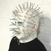 Hellraiser Pinhead Horror Maske Party Karneval Mascaras Kopf Nagel Mann Film Cosplay Maske Halloween Latex Gruselige Masken Parodie Requisiten L230704