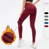 Aktif pantolon kış yüksek bel yoga push up spor sporu tozlukları kadın fitness legging kız tayt cep termal giysileri