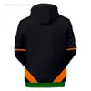 Mannen Truien Mode Mijn Hero Academia Bakugou Katsuki 3D Gedrukt Hoodies Casual Hooded Hoodie Schooluniformen HKD230704