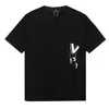 2023 T-shirt de designer de moda masculina de luxo estampada manga curta Top roupas hip hop tamanho asiático M-XXX