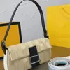 2023- bags Handbag Purse Fashion Canvas Hobo Shoulder Bag Wallets All-match Handbags Lady Tote Bag Metal