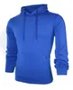 Heren pullover winter grote losse sport effen hooded sweater lange mouw pluche casual jas