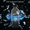 Water Bottles Zodamaker 1L Soda Carbonating PET Bottle Black And White Color For Bottled Summer Drink