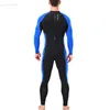 Wetsuits Drysuits Men Full Body Wet Sleeves Long Swim Suit Summer Swimming Scuba Snorkeling Surfing Swimsuit Equipment HKD230704