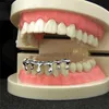 Griglie hip hop hop fit drip grillz grillz 14k oro hip hop tappi di denti inferiori inferiori