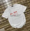 남성 tshirts mens t 셔츠 디자이너 남성 여자 셔츠 패션 tshirt 편지 캐주얼 여름 100면 짧은 슬리브 남자 티 여자 옷 mens plus j230704