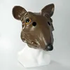 Крысовая латексная маска для животных головных головных головных головных уборов.