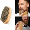 Beard Brush для мужчин Bamboo Brush Brainles