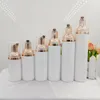 60/70/100ml Foaming Bottle Froth Pump Soap Mousses Liquid Dispenser Foam Bottles With Rose Gold Cap F3321 Mnanq