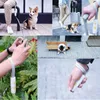 Collari per cani Guinzagli Simpletome Guinzagli per cani di taglia piccola e media Cinghia da polso facilmente bloccabile Manico in ABS antiscivolo con collare Design alla moda