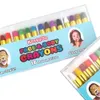 Corps Peinture Visage Peinture Crayons Kit Corps Papeterie Splicing Structure Crayons 16 Couleurs Festival Pour Enfants Cadeaux Fête Maquillage Cosplay Show 230718