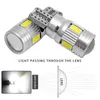 Nouveau 2x Voiture 5W5 LED Ampoule T10 W5W LED Signal Light Canbus 12V 6000K Auto Claerance Wedge Side Inverse Lampes 5630 6SMD Bleu Aucune erreur