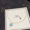 Designer Collier De Luxe Amour Pendentif Colliers Simple Amour Cuivre Anneau Logo Imprimé designer collier Femmes Designer Bijoux Accessoires jolie