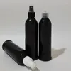 Aufbewahrungsflaschen 20 Stück 250 ml Leeres Spray für die Parfüme Schwarze Kunststoffflasche mit Sprühpumpe Feiner Nebel Kosmetikverpackung