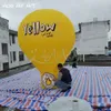 3mH ou modèle de ballon jaune de ballon à air chaud gonflable personnalisé pour la promotion de la publicité extérieure