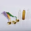 10 ml Frosted Amber Zwart Glas Roll On Fles Lege Flesjes met glazen Rollerball voor Essentiële Oliën Parfum F3734 Nbulj