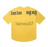 TShirts Masculinas Palm Angel T-shirts Masculinas Femininas Designers T-shirts T-shirts Vestuário Tops Man Casual Chest Letter Shirt Luxurys Clothing Street Shorts Sleeve Cloth J230704