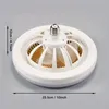 Ventilateur de plafond 1pc avec lumières, ventilateur à profil bas fermé moderne de 36 W, plafonnier silencieux pour salon, chambre d'enfant, décoration de chambre à coucher