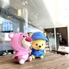 2024 Wholesale cute raincoat bear plush toys Children's games Playmates holiday gifts room decoration