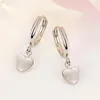 Boucles d'oreilles haute qualité 925 argent coeur anneau pour femmes luxe créateur bijoux nouveautés 2023 tendance à vendre GaaBou