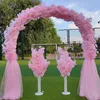 4.92 FT Tall Wedding Decoration Simulation Cherry Road Guide Tree White Theme Stage Runner Aisle Column Party Decorative Trees