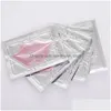 Andra hälsoskönhetsartiklar Guldkollagenläppmask Fuktande Nourishing Pad Gel Moisture Essence Lips Enhancement Care Products 50p DHMFB