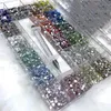 Nail Glitter SS3 SS20 Mix 720PcsX20 Non fix Flatback s for Art Round s 3D Decoration Gemstones 230704