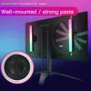 Luzes FTOYIN WIFI Barra Bluetooth RGB Mesa Ambiente Lâmpada 2pack Jogo TV Parede Computador Decoração Música Ritmo Luz Noturna HKD230704