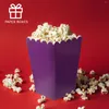 Ensembles de vaisselle 50 pièces boîte à pop-corn porte-collation tasse conteneurs jetables papier traiter Mini gâteau vide fête bonbons