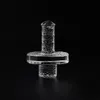 Helsvets röktillbehör Fasad kant 4 mm botten Terp Slurper Quartz Banger Med ihålig kvarts pelare 10 mm 14 mm 18 mm 20 mm OD för dab Rigs vattenrör