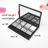 Magnetische Lege Oogschaduw Concealer Doos Cosmetica Make-Up Poeder Houder Aluminium Palet DIY Pannen Tool Zwart Plastic F3835 Emgnj