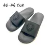 Tête noire lion pantoufles décontractées hommes mode flippe de plage antidérapante pvc mâle chaussures plates molles douche intérieure sl d