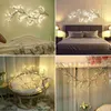 String 144LED Künstliche Pflanzen Rebe Baum Weide Rattan Lichter Wand Schlafzimmer Nachtlicht Valentinstag 2023 HKD230704