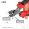 Fishing Accessories Booms CP2 Crimping Pliers with 300Pcs set for Single Double 6 Size Line Barrel Sleeves Tools 230704