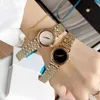 Orologio da polso alla moda stile donna Orologi di lusso orologio al quarzo con cinturino in acciaio di alta qualità