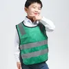 Vêtements de sécurité pour enfants 5 couleurs, gilet réfléchissant pour étudiants, gilets de preuve pour enfants, avertissement de haute visibilité, gilet en patchwork, outils de construction de sécurité Q270