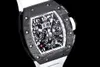 Richar Mechanical R I C Amazing H A R D Luxury Superb Style Male Wrist Watches RM11 RM11-03 Designer High-End av hög kvalitet kolfiber för män med låda